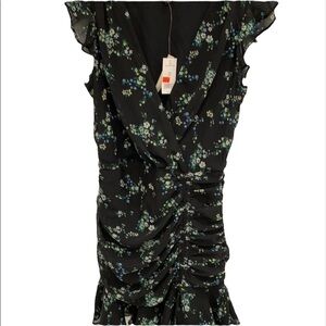 Banana republic new with tag size 10 floral dress with fringes